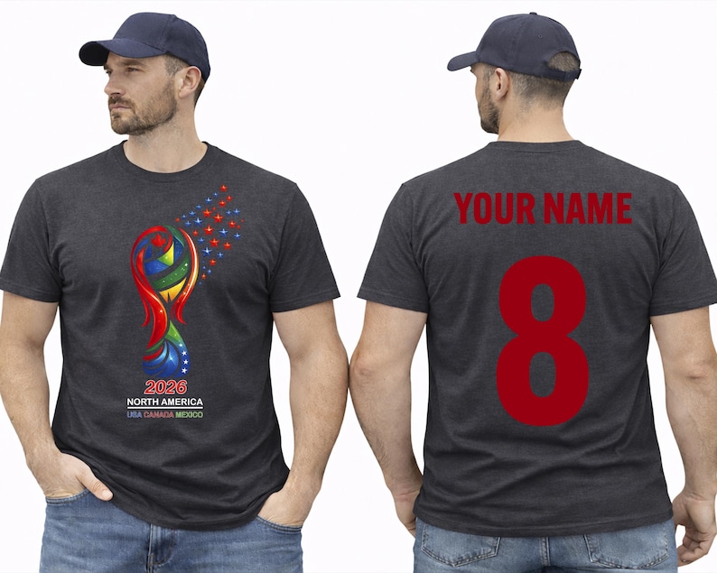 World Cup 2026 Custom Shirt, USA Canada Mexico T-Shirt, Soccer Fan Tee world cup shirt, world cup gifts, usa soccer shirt, world cup 2026, 2026 world cup, world cup 2026 shirt, soccer 2026 tee, soccer fan shirt, usa canada mexico, world cup tee, 2026 world cup shirt,world cup tshirt, usa soccer shirt,custom name shirt, game day outfit, north america 2026