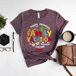 Custom Family Vacation 2026 Shirt: Matching Summer Tees
Summer vacation,Family Vacation tee,Family Beach trip,vacation shirt,family reunion,travel shirt,vacation mode,making memories,Family Vacation 2026,Vacation 2026,custom summer shirt,family trip 2026,summer trip shirt