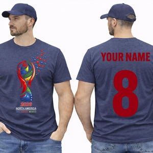 World Cup 2026 Custom Shirt, USA Canada Mexico T-Shirt, Soccer Fan Tee world cup shirt, world cup gifts, usa soccer shirt, world cup 2026, 2026 world cup, world cup 2026 shirt, soccer 2026 tee, soccer fan shirt, usa canada mexico, world cup tee, 2026 world cup shirt,world cup tshirt, usa soccer shirt,custom name shirt, game day outfit, north america 2026