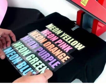 Custom DTF Transfers: Full Color Heat Transfer Decals