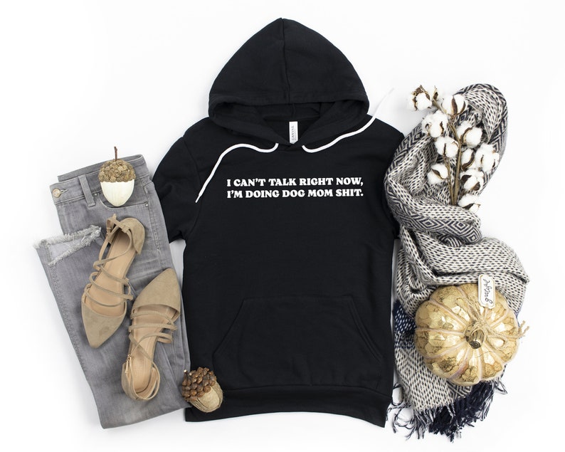 Funny Dog Mom Hoodie: Novelty Dog Lover Sweatshirt immagine 3