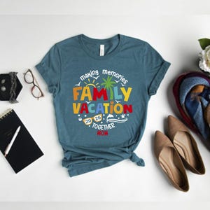 Custom Family Vacation 2026 Shirt: Matching Summer Tees
Summer vacation,Family Vacation tee,Family Beach trip,vacation shirt,family reunion,travel shirt,vacation mode,making memories,Family Vacation 2026,Vacation 2026,custom summer shirt,family trip 2026,summer trip shirt