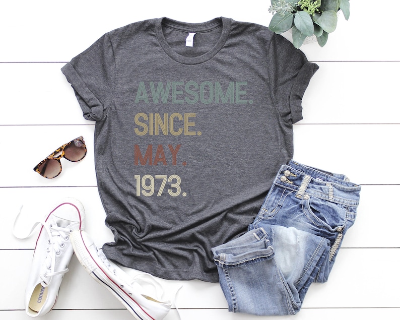 funny birthday shirt,Personalized tshirt,Personalized gift,funny 50th birthday,Awesome birthday,50th birthday shirt,birthday shirt,50th birthday shirts,born in 1975,1975 shirt,1975 birthday shirt,awesome since 1975,50th birthday