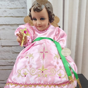 FRETE GRÁTIS!! Roupa do Bebê Jesus Cristo Jesus Divino Criança e Acessórios Ropa de Niño Dios del Divino Niño Jesus y Accesorios