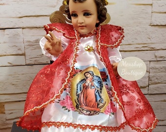 FREE SHIPPING!! Our Lady of Guadalupe and Acessories Ropa de Niño Dios de la Virgen de Guadalupe y Accesorios