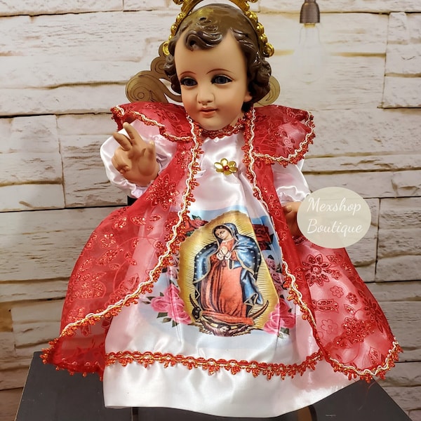 FREE SHIPPING!! Our Lady of Guadalupe and Acessories Ropa de Niño Dios de la Virgen de Guadalupe y Accesorios