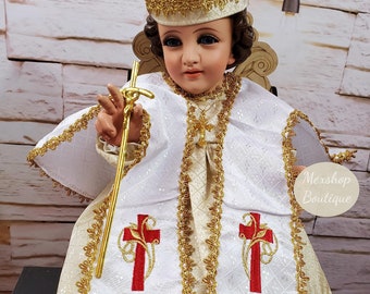 FREE SHIPPING!! Baby Jesus Christ Outfit Holy Pope and Acessories Ropa de Niño Dios de Santo Papa y Accesorios