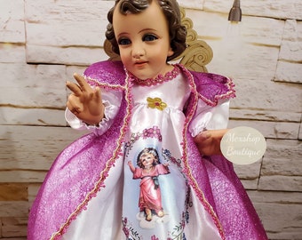 FREE SHIPPING!! Baby Jesus Christ Outfit Jesus Divine Child and Acessories Ropa de Niño Dios del Divino Niño Jesus y Accesorios