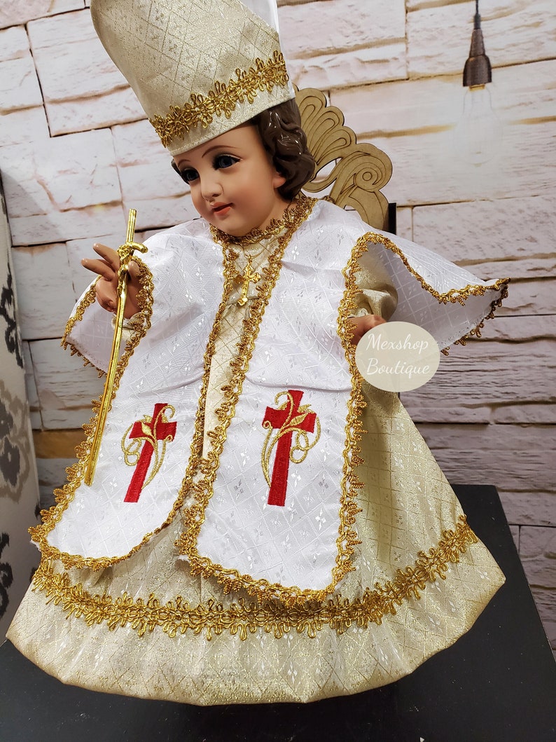 FREE SHIPPING!! Baby Jesus Christ Outfit Holy Pope and Acessories Ropa ...