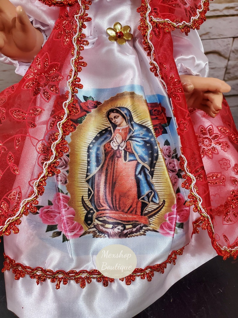 FREE SHIPPING Our Lady of Guadalupe and Acessories Ropa de Niño Dios de la Virgen de Guadalupe y Accesorios image 5