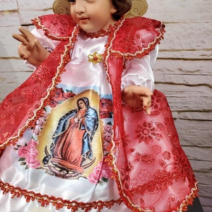 FREE SHIPPING Our Lady of Guadalupe and Acessories Ropa de Niño Dios de la Virgen de Guadalupe y Accesorios image 4