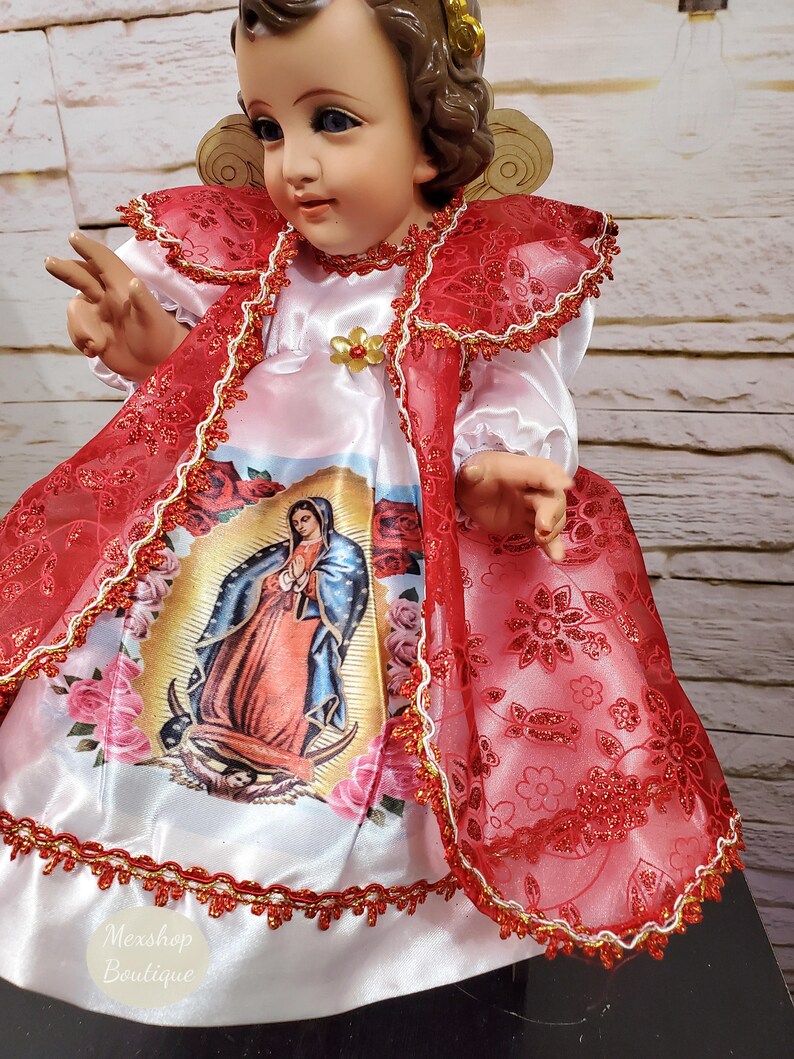 FREE SHIPPING Our Lady of Guadalupe and Acessories Ropa de Niño Dios de la Virgen de Guadalupe y Accesorios image 4