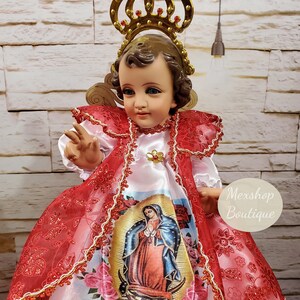 FREE SHIPPING Our Lady of Guadalupe and Acessories Ropa de Niño Dios de la Virgen de Guadalupe y Accesorios image 2