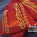 Adult 
Mexican Charro Bow Tie 100% Polyester Royal Blue/Silver  601105 main image 1