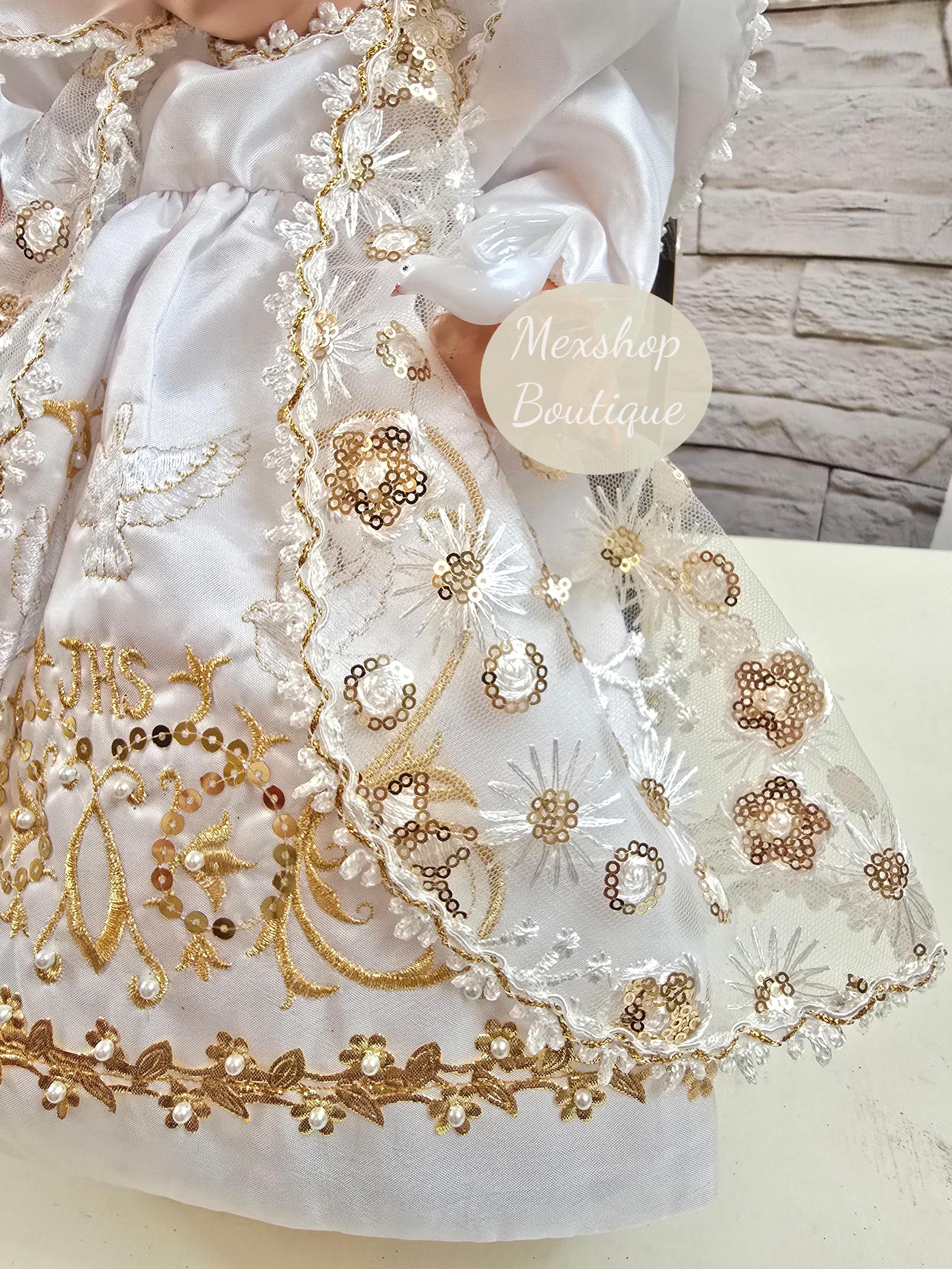 FREE SHIPPING!! Baby Jesus Christ Outfit Holy Child of Doves and ...