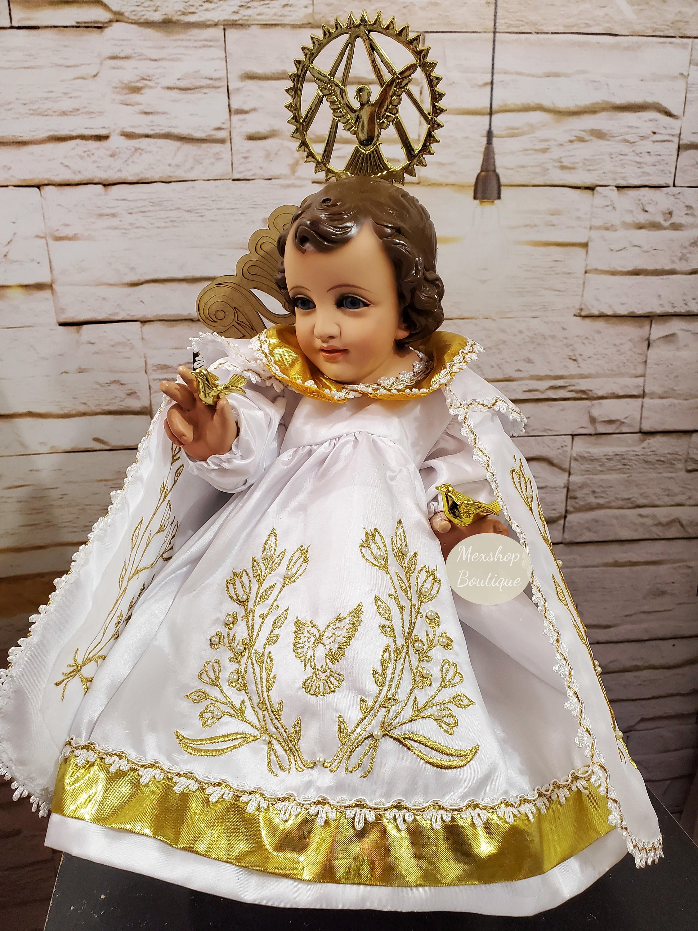 FREE SHIPPING Baby Jesus Christ Outfit Holy Child of Doves Etsy