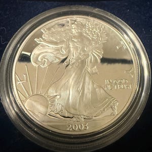 2003 Silver Eagle - Proof -West Point Mint - OGP