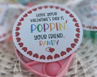Portachiavi Pop It personalizzati per San Valentino
