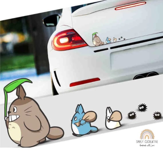 Cartoon vinyl car stickers discount