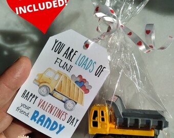 construction valentine favors, toddler valentines , construction valentines day cards, preschool favors, daycare favors, kids valentines