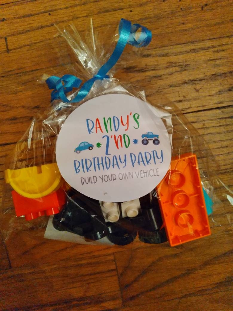 Childrens Puzzle Birthday Party Favor, Crayon Puzzle Piece Party