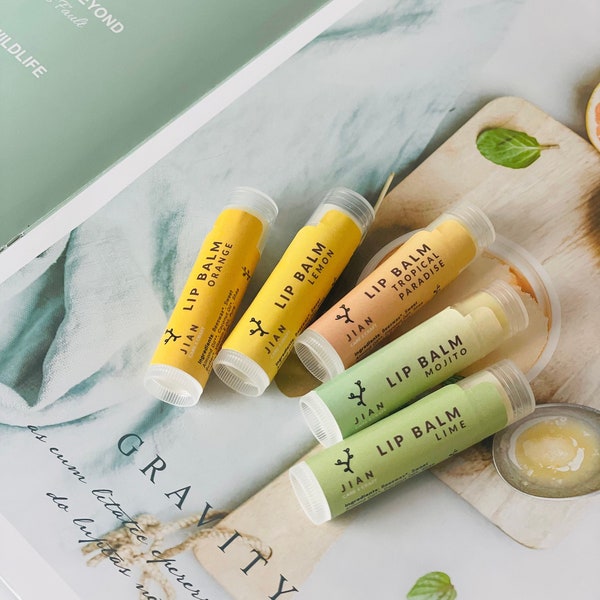 Lip Balm • Lip Moisturizer • Chapstick • Handmade • Made with Beeswax and Pure Ingredients • Lip Care