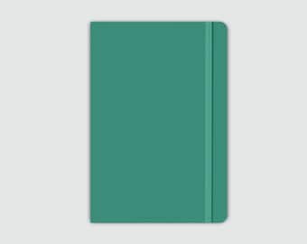 Green Digital Dotted Journal (instant download, for Goodnotes, digital notebook, dotted and plain, green cover)
