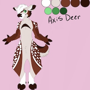 Fursona Adopt Axis Deer