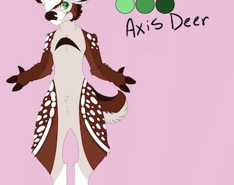 Fursona Adopt Axis Deer