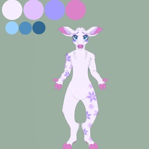 Fursona Adopt Flower Deer
