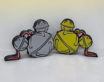 Mickey Shaped Jingle Bell Christmas Decorations 3d Printed