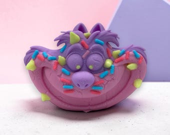 Cheshire Cat Sugar Cookie Decoration 3d Printed