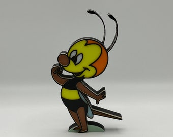 Spike the Bee as featured at Disney World Standing Decoration 3d Printed