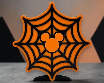 Mickey Icon Spider Web Decoration 3d Printed