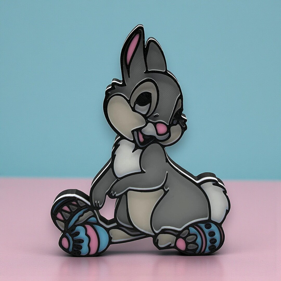 Thumper the Rabbit Easter Egg Decoration 3d Printed - Etsy