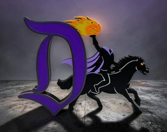 Disney D Headless Horseman Decoration 3d Printed