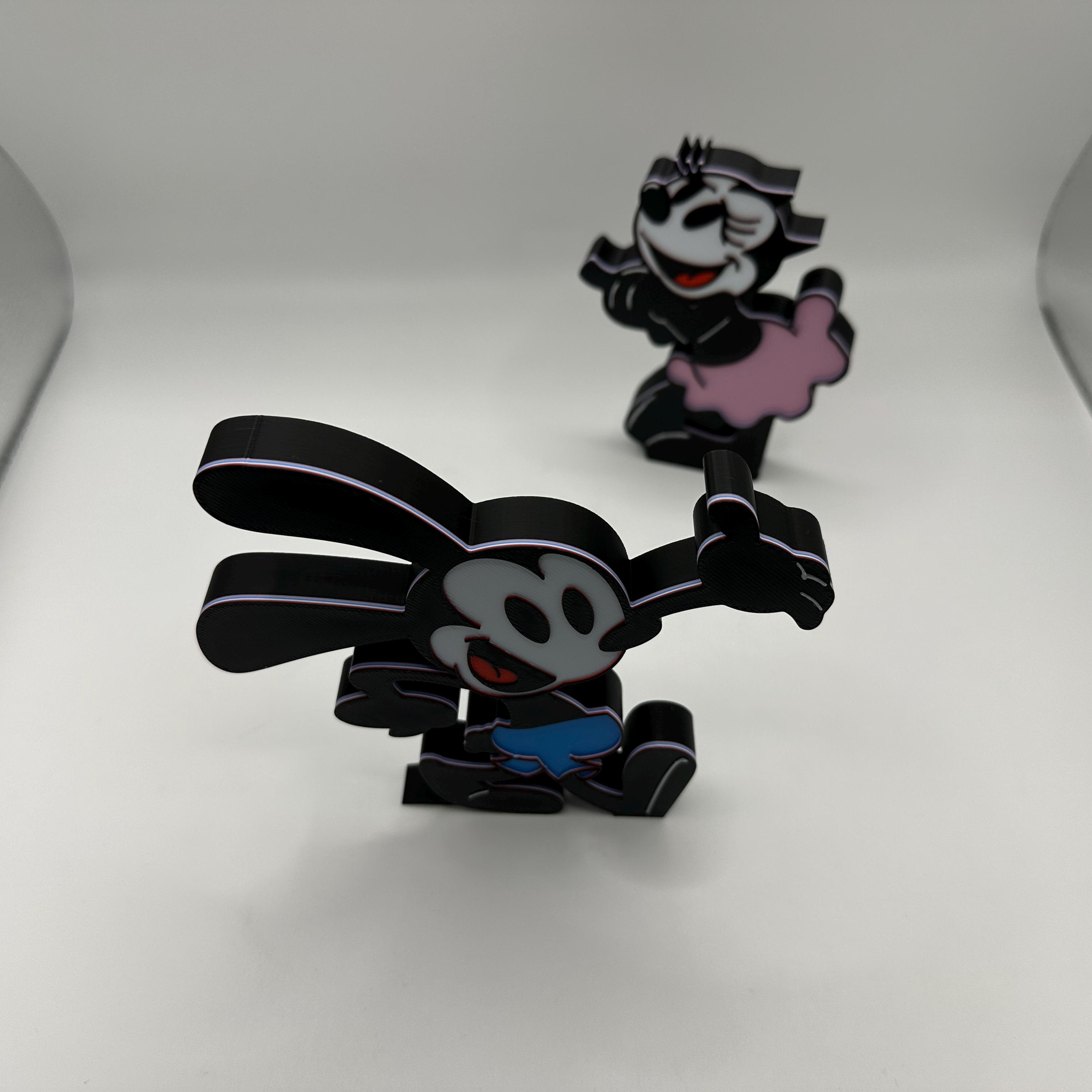 Oswald the Lucky Rabbit or Ortensia Decorations 3d Printed - Etsy, image size:3000x3000
