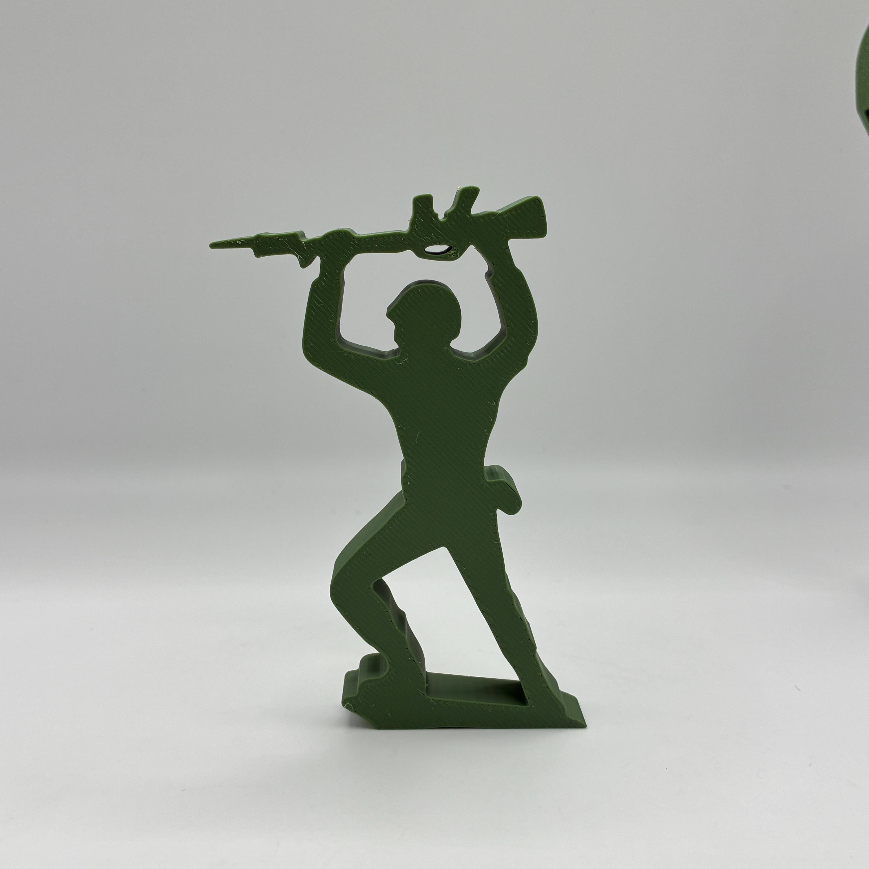 Toy Story Green Army Men Standing Figures 3d Printed - Etsy
