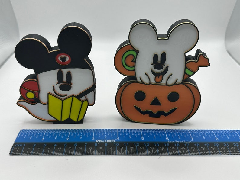 Mickey Park Hopping Ghost's Tiered Tray Decorations 3d Printed image 4