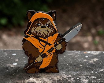 3D Printed Star Wars Ewok Skull | 4