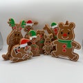 Winnie the Pooh and Friends Gingerbread Decorations 3d Printed