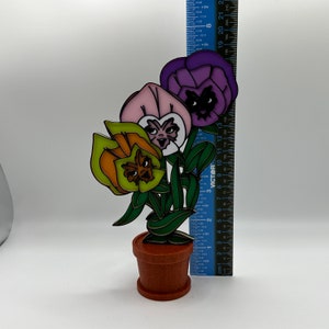 Disney's Alice in Wonderland Flower Decorations 3d Printed 9 options Available Pansies