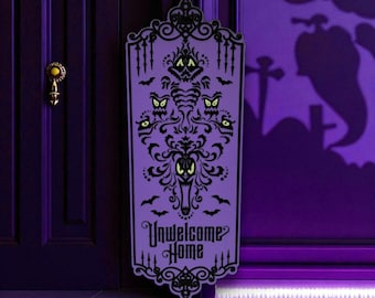 Haunted Mansion Sign - Etsy