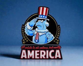 Sam Eagle America Decoration 3d Printed