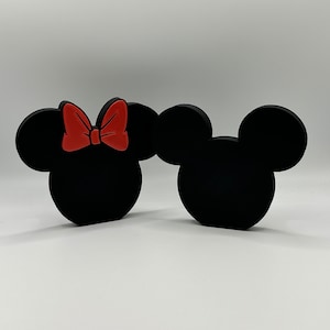 Basic Mickey or Minnie Ear Decorations 3d Printed