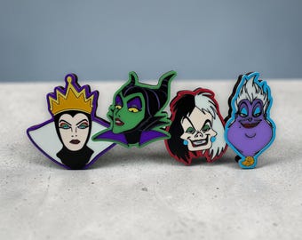 Disney Villain Stylized Portrait Decoration 3d Printed