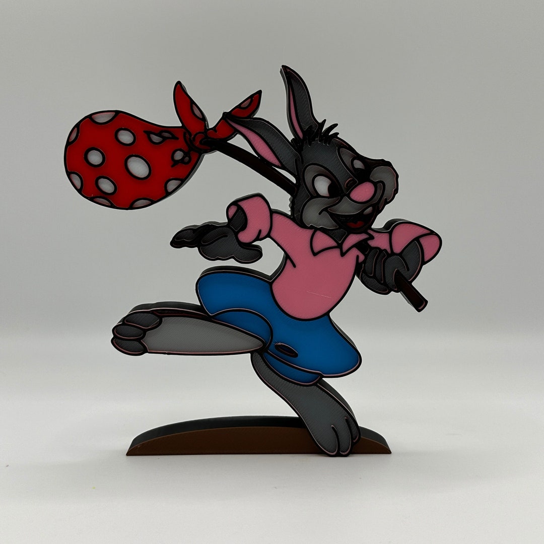 Brer Rabbit Standing Decoration 3d Printed - Etsy