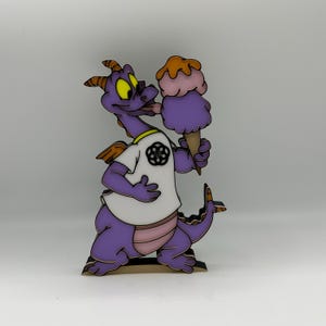 Figment with Ice Cream Cone Decoration 3d Printed
