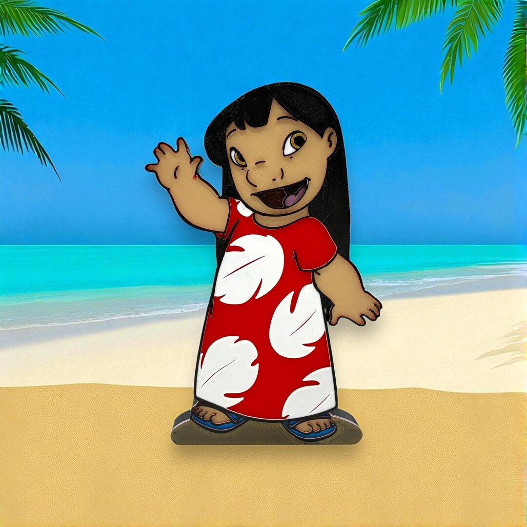 Lilo Standing Decoration 3d Printed - Etsy