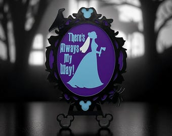 Disney&#39;s Haunted Mansion Constance the Bride Decoration 3d Printed